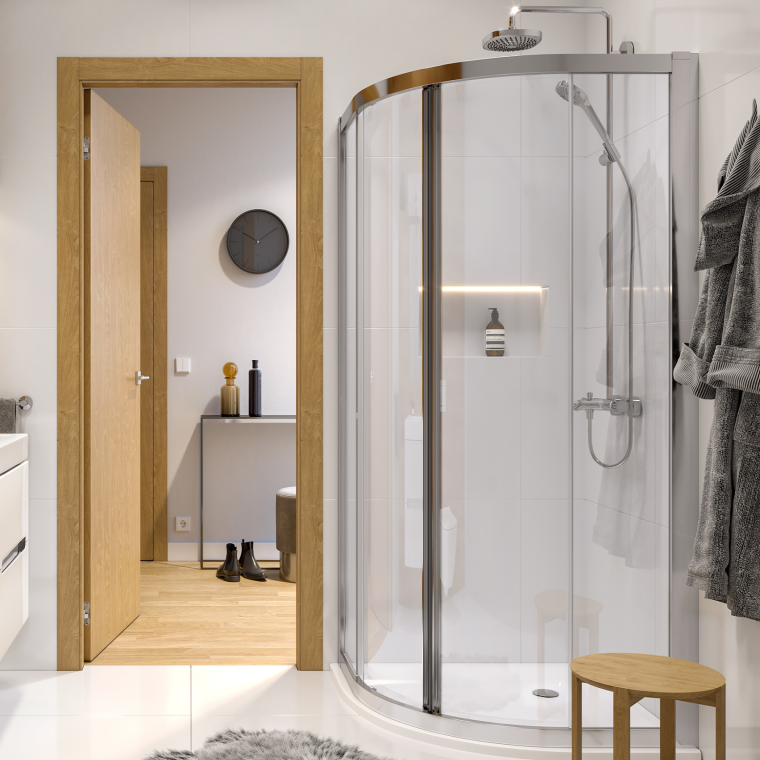 Напівкругла душова кабіна Geberit GEO Напівкругла душова кабіна Geberit GEO