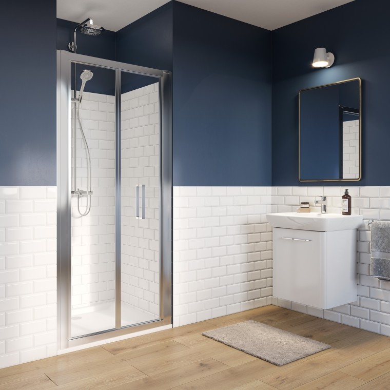 Складні розсувні двері Geberit GEO в ніші Складні розсувні двері Geberit GEO в ніші