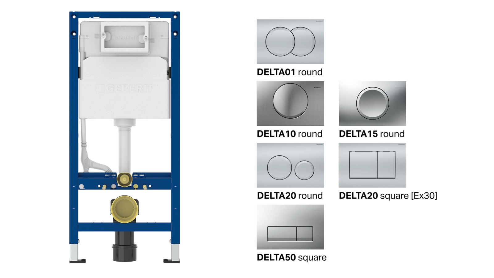 Монтажний елемент Geberit Duofix Delta