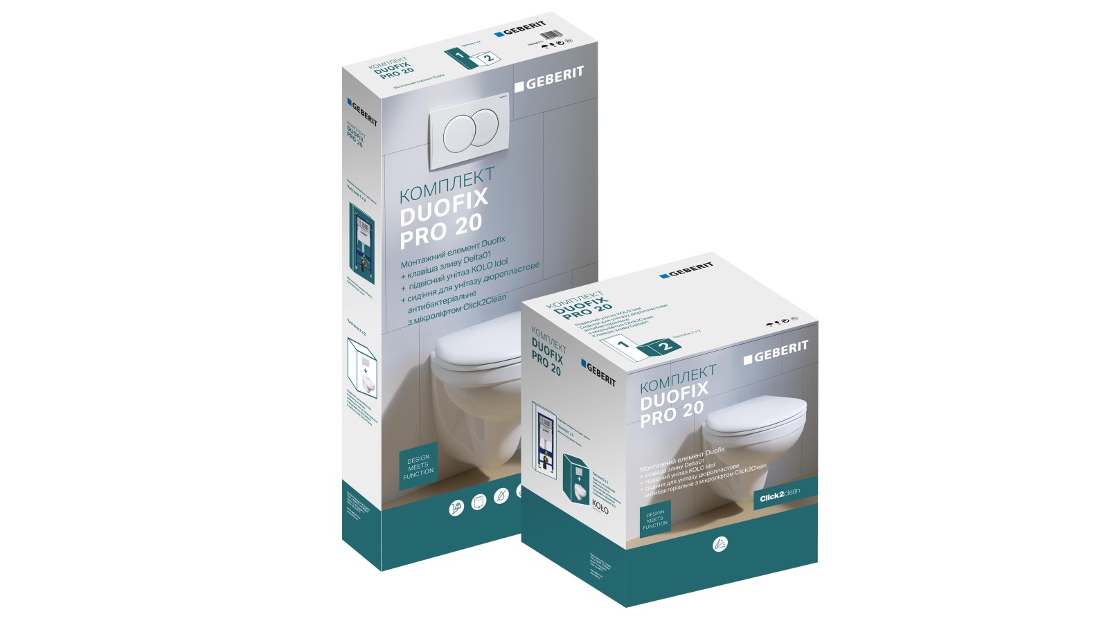 Комплект інсталяція для унітазу з білою клавішею Комплект інсталяція для унітазу з білою клавішею