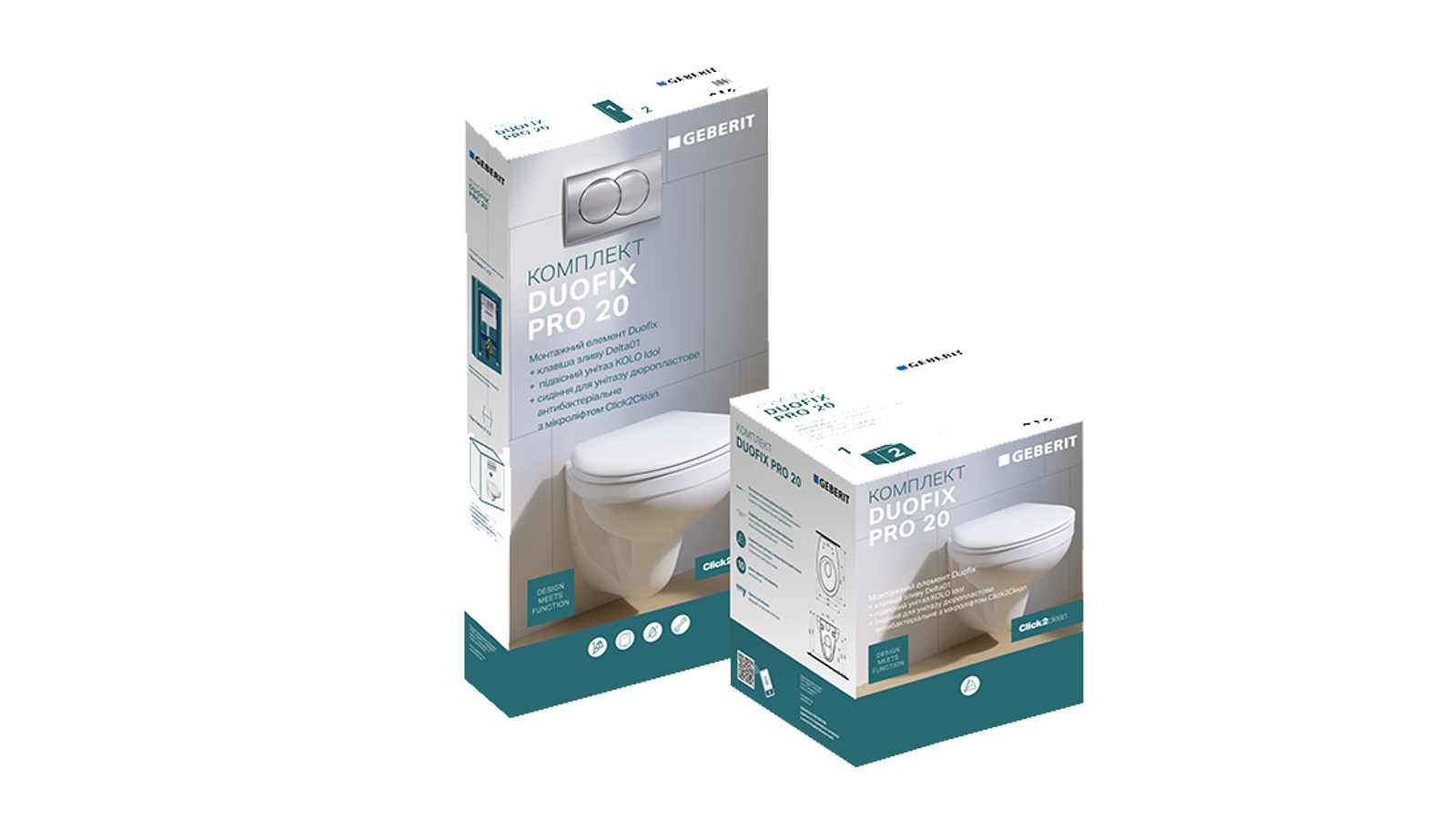 Комплект інсталяція, унітаз та клавіша змиву Duofix Pro20 Комплект інсталяція, унітаз та клавіша змиву Duofix Pro20