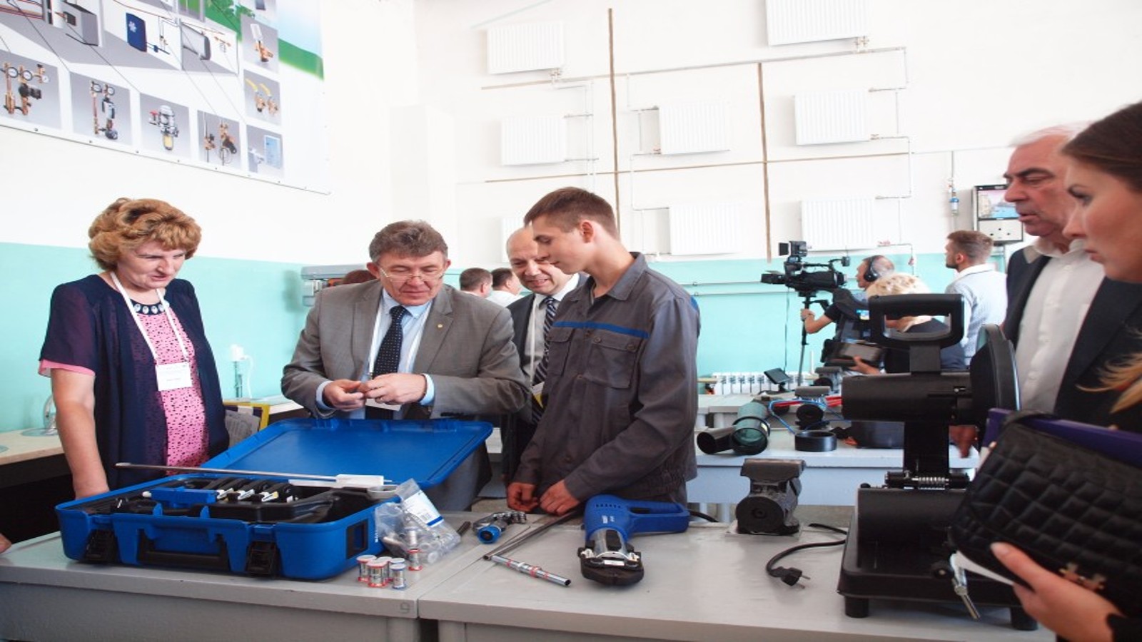 Соціальний проєкт Geberit - учбово-практичні класи в Броварах, Україна Соціальний проєкт Geberit - учбово-практичні класи в Броварах, Україна