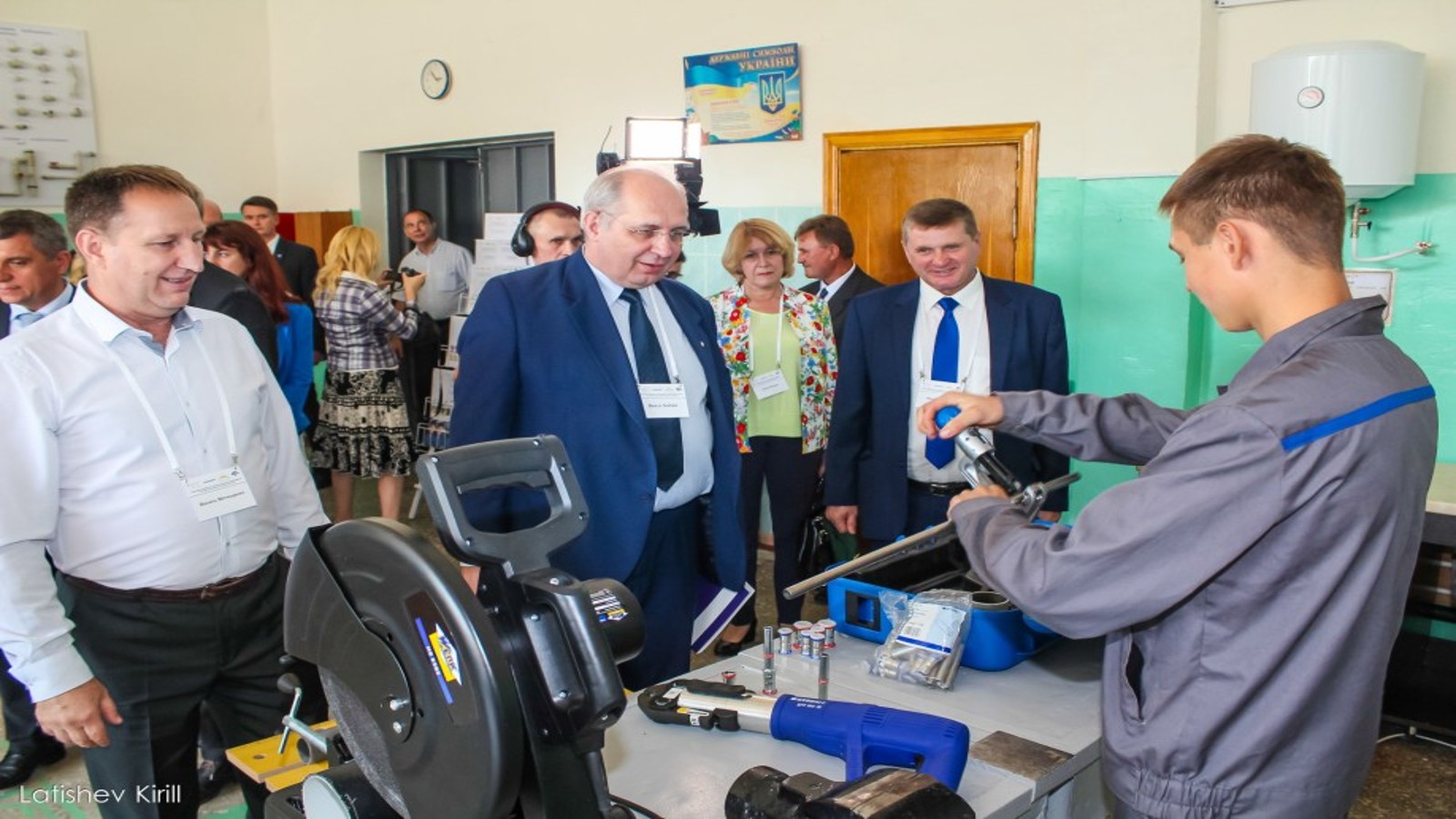 Соціальний проєкт Geberit - учбово-практичні класи в Броварах, Україна Соціальний проєкт Geberit - учбово-практичні класи в Броварах, Україна