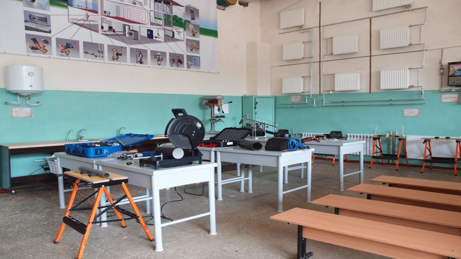 Соціальний проєкт Geberit - учбово-практичні класи в Броварах, Україна Соціальний проєкт Geberit - учбово-практичні класи в Броварах, Україна