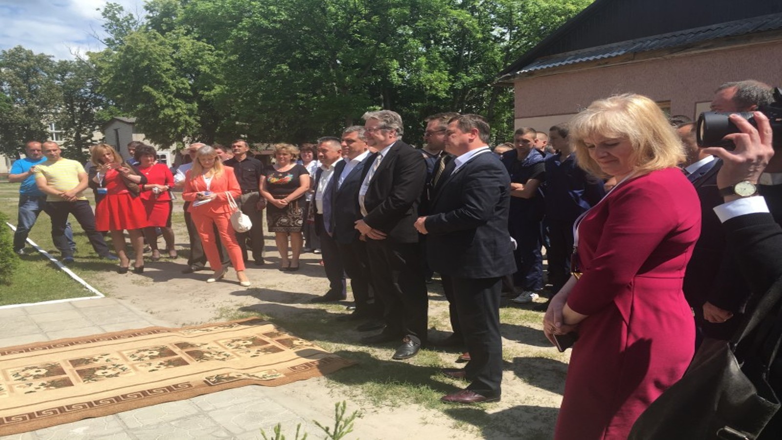 Соціальний проєкт Geberit - учбово-практичні класи для монтажників в місті Сарни, Україна Соціальний проєкт Geberit - учбово-практичні класи для монтажників в місті Сарни, Україна