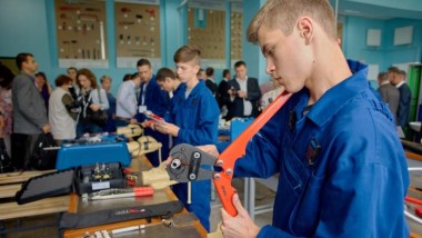 Соціальний проєкт Geberit - учбово-практичні класи для монтажників в Чернігові, Україна Соціальний проєкт Geberit - учбово-практичні класи для монтажників в Чернігові, Україна