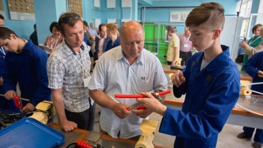 Соціальний проєкт Geberit - учбово-практичні класи для монтажників в Чернігові, Україна Соціальний проєкт Geberit - учбово-практичні класи для монтажників в Чернігові, Україна