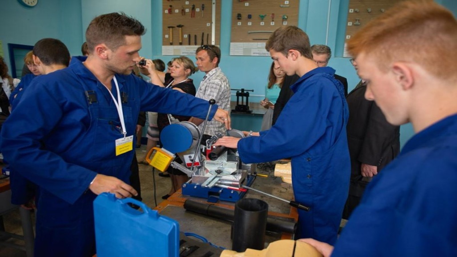 Соціальний проєкт Geberit - учбово-практичні класи для монтажників в Чернігові, Україна Соціальний проєкт Geberit - учбово-практичні класи для монтажників в Чернігові, Україна