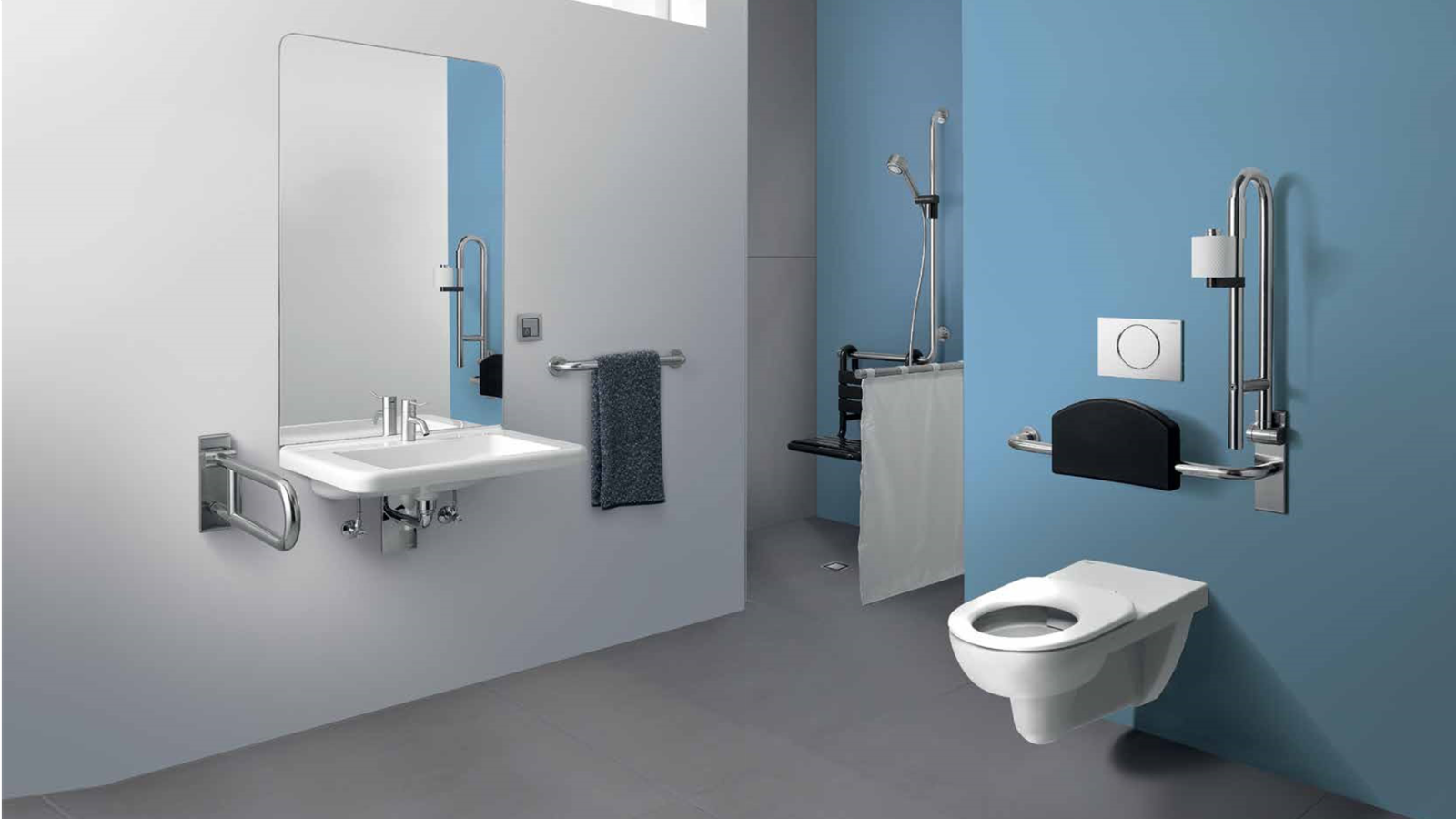 Безбар'єрна ванна кімната Geberit Безбар'єрна ванна кімната Geberit