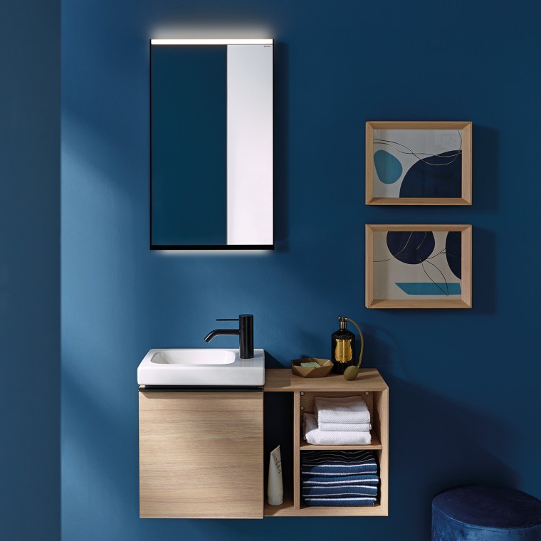 Невеликий умивальник Geberit iCon для маленької ванної кімнати