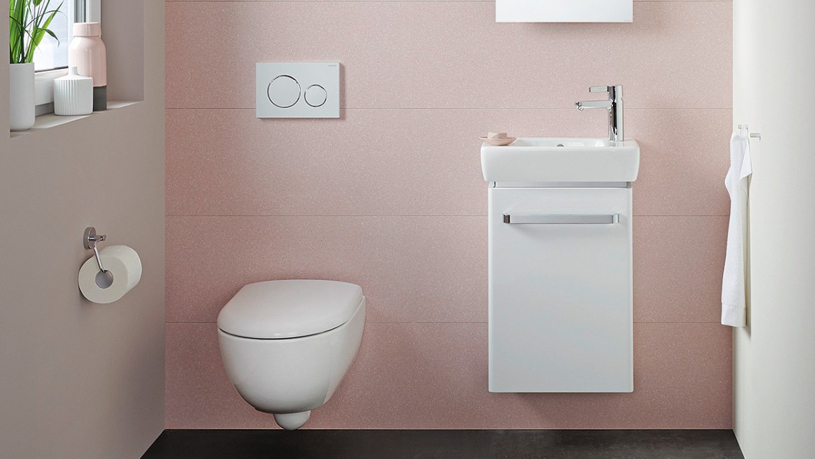 Renova Compact: зони руху й циркуляції також важливі для гостьових ванних кімнат Renova Compact: зони руху й циркуляції також важливі для гостьових ванних кімнат