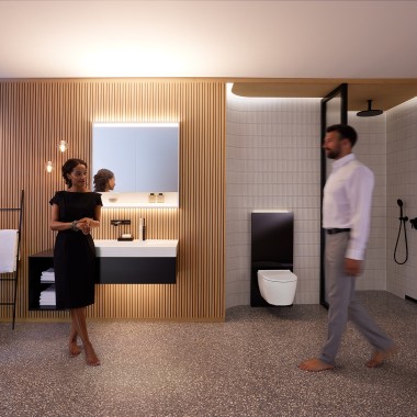 Дзеркальна шафа Geberit ONE із підсвіткою ComfortLight Дзеркальна шафа Geberit ONE із підсвіткою ComfortLight