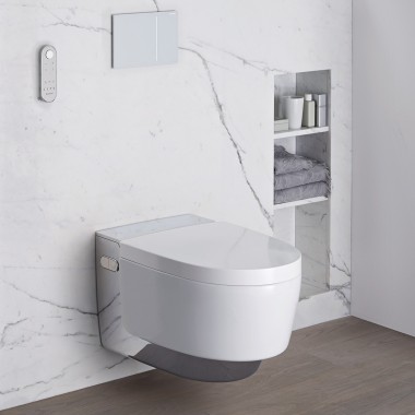 Ванна кімната для осіб з обмеженими можливостями з Geberit AquaClean Mera