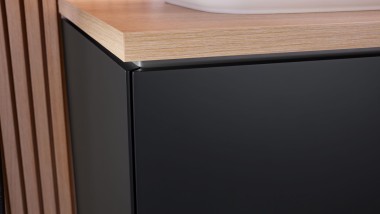 Тумбочка Geberit ONE у чорному матовому кольорі Тумбочка Geberit ONE у чорному матовому кольорі