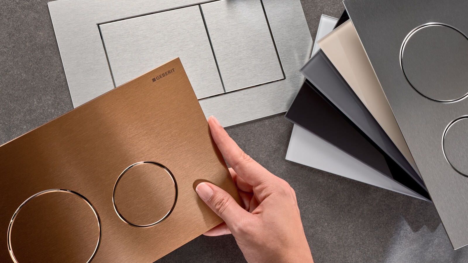 Нові змивні клавіші Geberit Sigma40 Нові змивні клавіші Geberit Sigma40