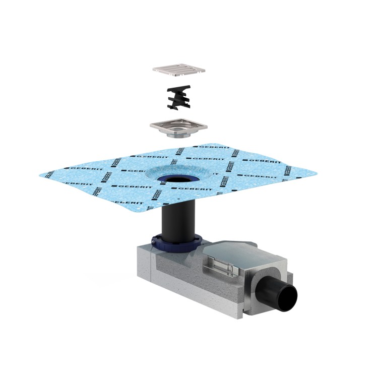 Монтажний комплект Geberit для підлогового душового зливу Монтажний комплект Geberit для підлогового душового зливу