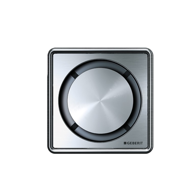 Декоративна панель для підлогового душового зливу у круглому виконанні. Декоративна панель для підлогового душового зливу у круглому виконанні.