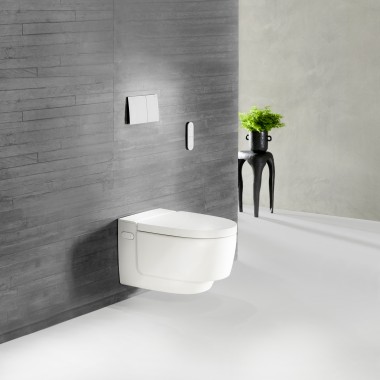 Унітази-біде Geberit AquaClean Mera білого кольору