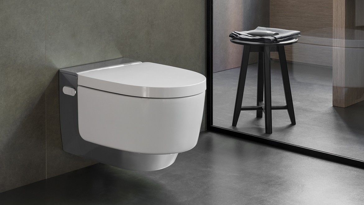 Унітаз-біде Geberit AquaClean Mera для найвищих вимог до комфорту (© Geberit)