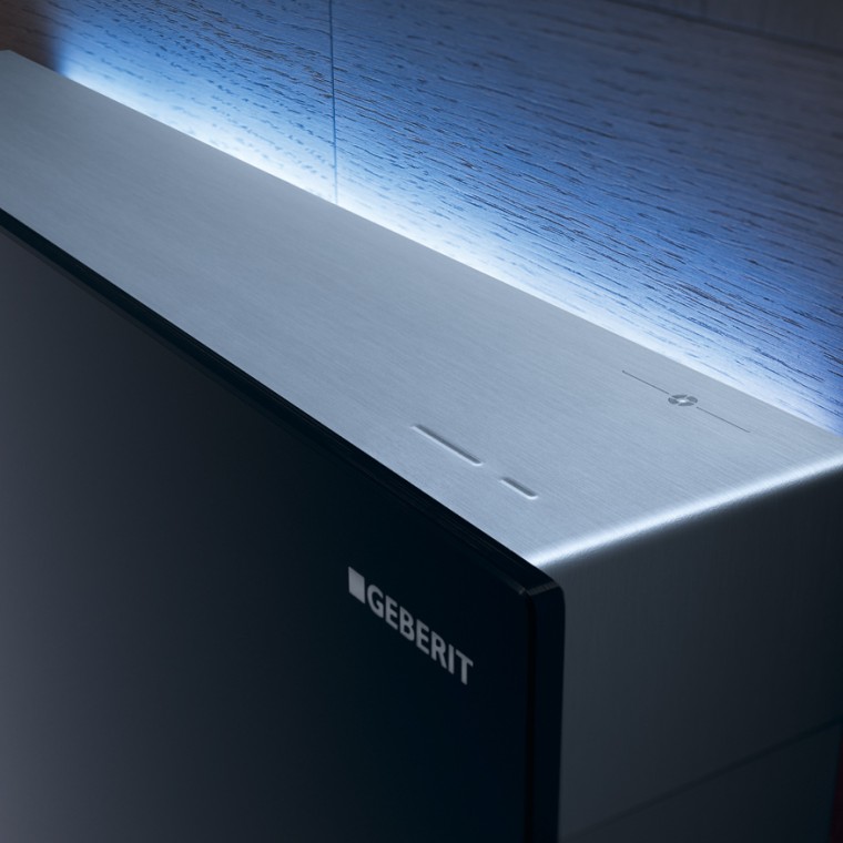 Geberit Monolith зі світлодіодним освітленням для орієнтування Geberit Monolith зі світлодіодним освітленням для орієнтування
