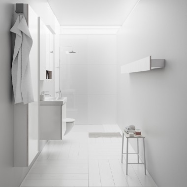 Білі меблі для ванної кімнати Geberit Acanto