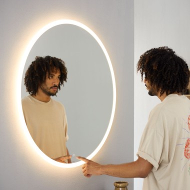 Кругле дзеркало Geberit