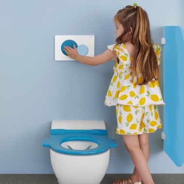 Дитячий підлоговий унітаз Geberit Bambini Дитячий підлоговий унітаз Geberit Bambini