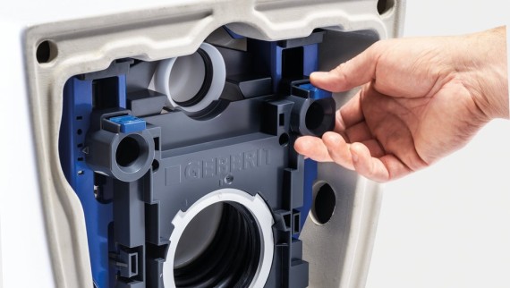 Регулювання висоти у унітаза Geberit One Регулювання висоти у унітаза Geberit One