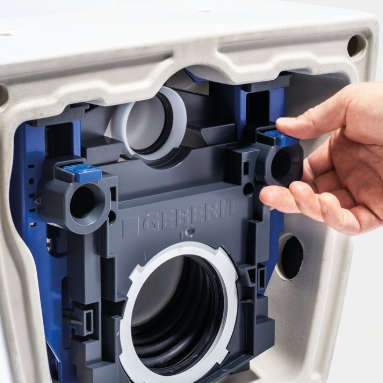 Унітаз серії Geberit One із вбудованою можливістю регулювання висоти Унітаз серії Geberit One із вбудованою можливістю регулювання висоти