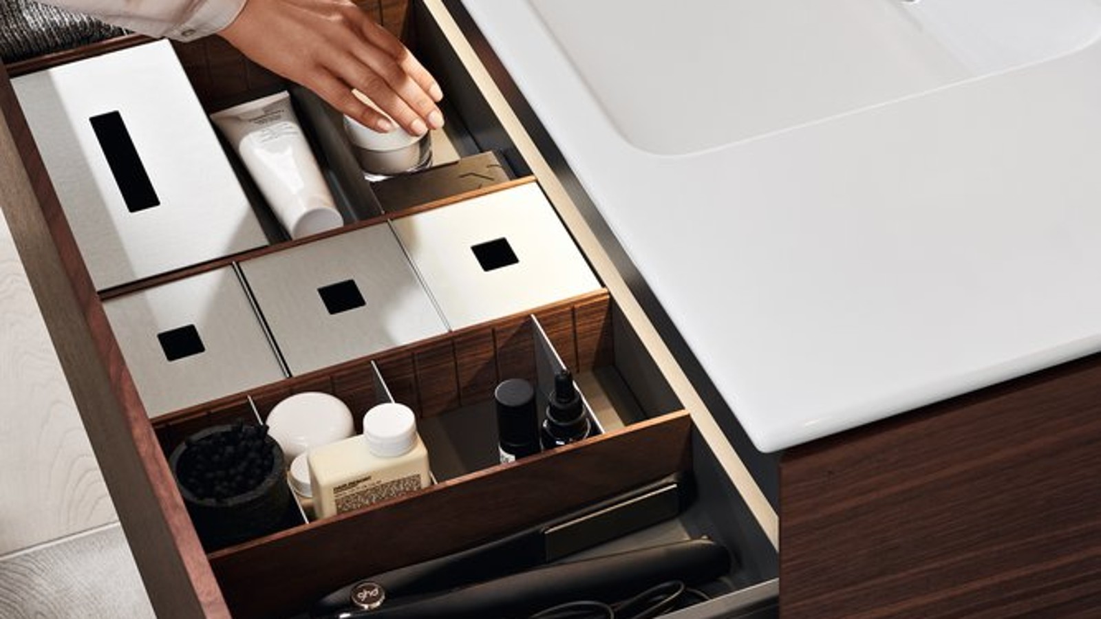 Шафка під умивальником Geberit ONE