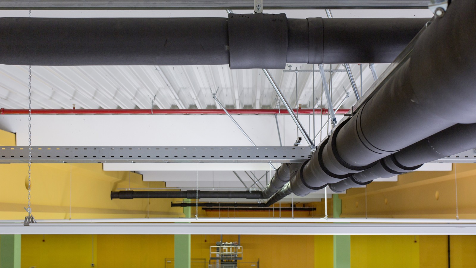 Трубопроводи Geberit PE у водостічній системі з Geberit Pluvia