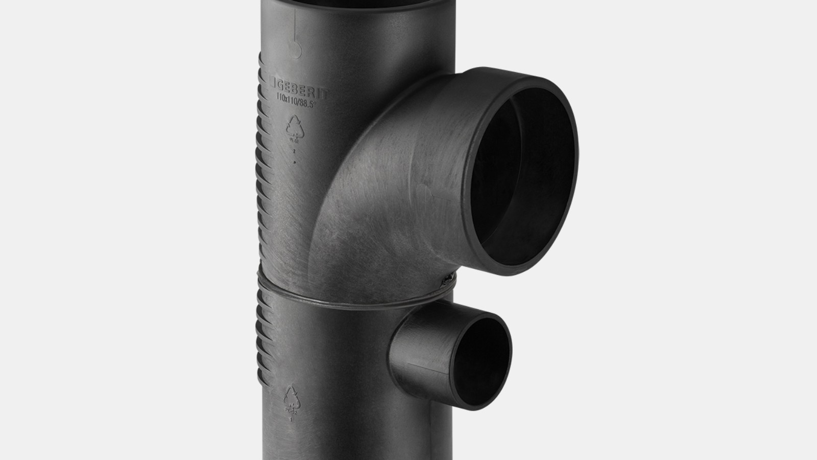 Комбіновані хрестовини Geberit Silent-db20 із кутом 88,5°