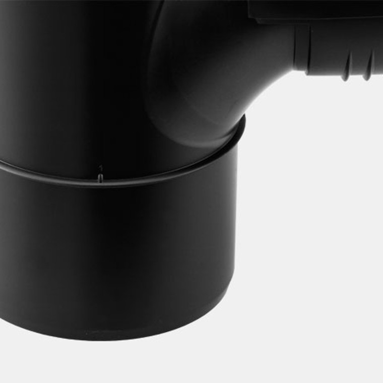 Стопорне кільце на фітингах Geberit Silent-PP вказує на належну глибину введення