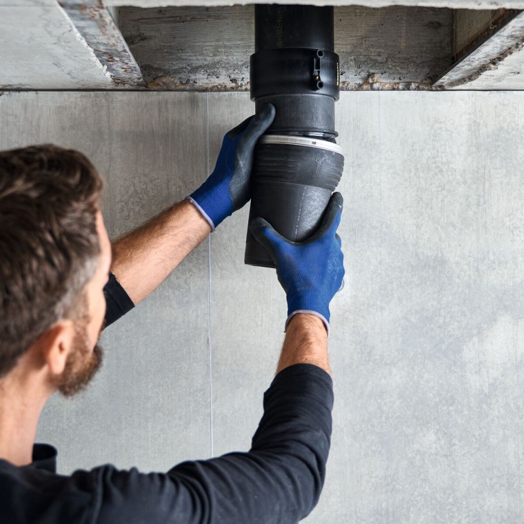 Монтаж відводу Geberit Silent-db20 Монтаж відводу Geberit Silent-db20