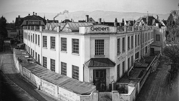 Geberit у Рапперсвілі, 1920 рік Geberit у Рапперсвілі, 1920 рік