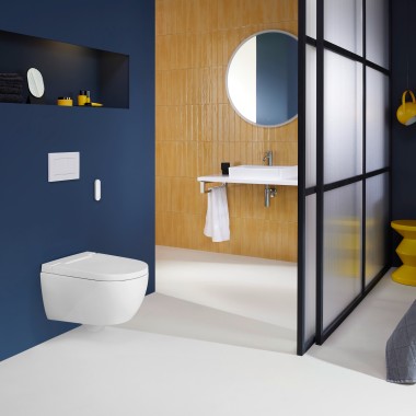 Унітаз-біде Geberit AquaClean Alba в готелі Унітаз-біде Geberit AquaClean Alba в готелі