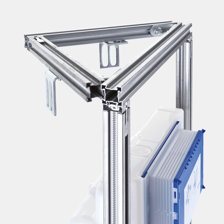 Кутова конструкція Geberit GIS для підвісного унітаза