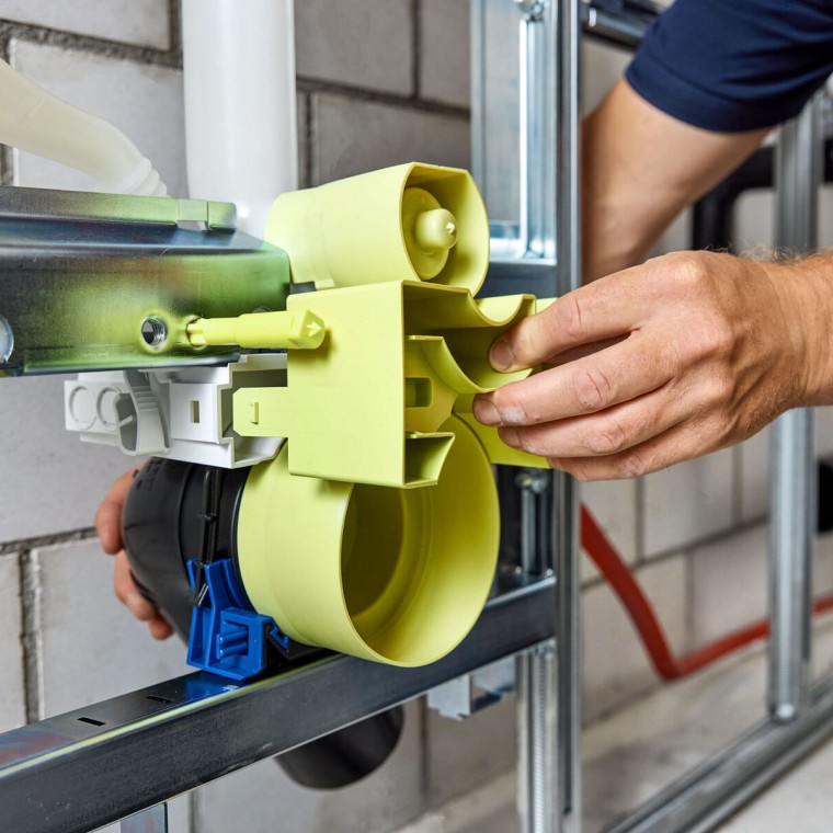 Елемент для підвісного унітаза з коробкою Комплект Geberit Power & Connect Box