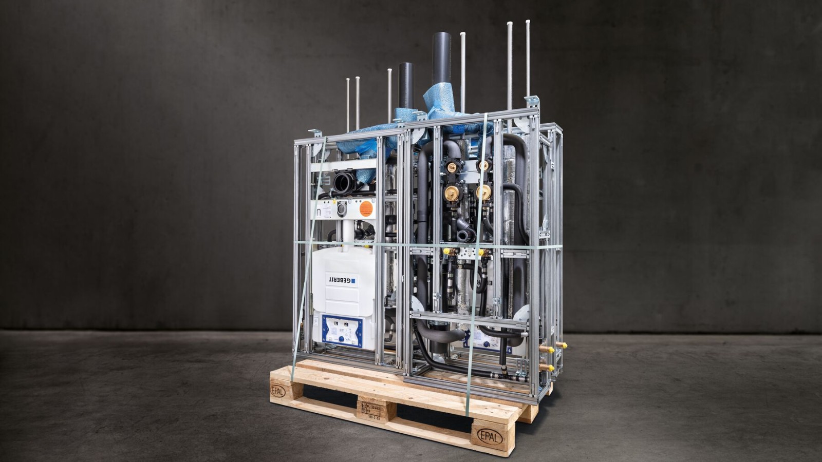 Попередьно зібрана система Geberit GIS