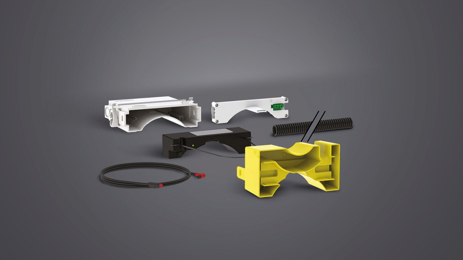 Комплект Geberit Power & Connect Box і мережевого блока живлення для монтажного елемента для підвісного унітаза Комплект Geberit Power & Connect Box і мережевого блока живлення для монтажного елемента для підвісного унітаза