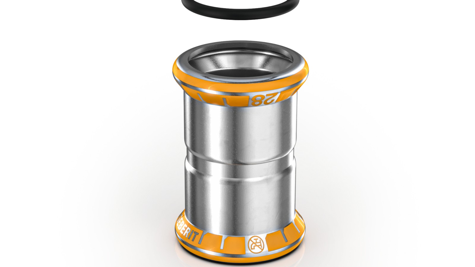 Geberit Mapress Therm із помаранчевим індикатором пресування