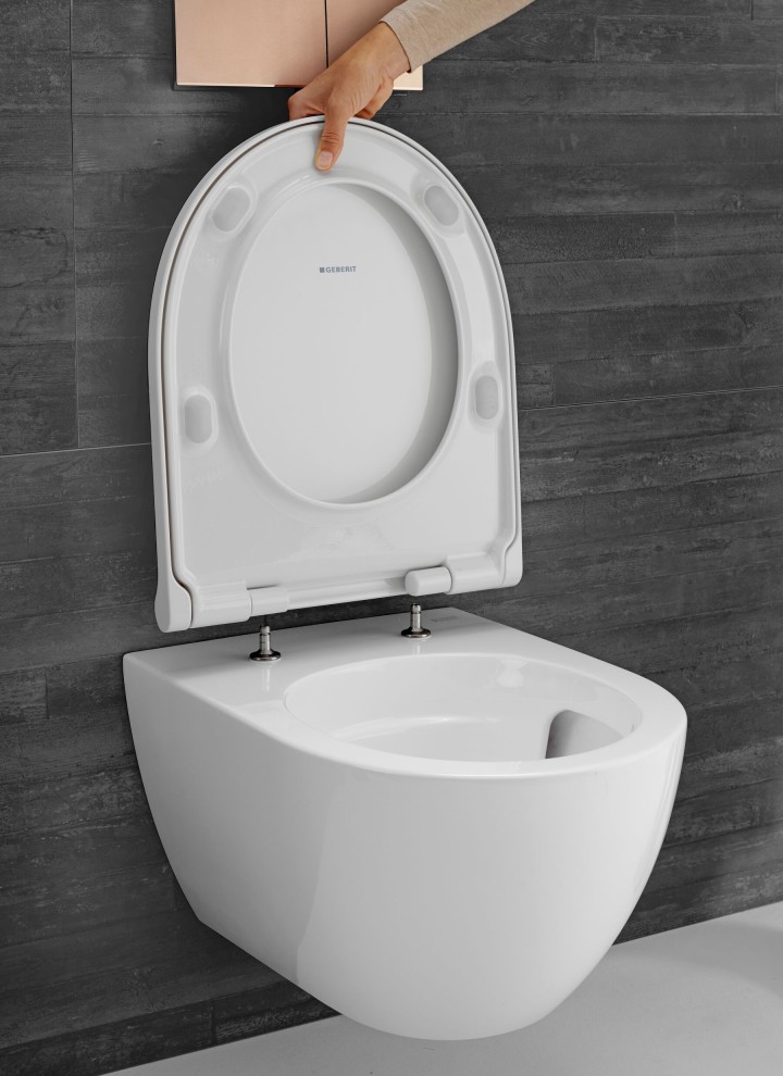 Унітаз Geberit Acanto з функцією QuickRelease Унітаз Geberit Acanto з функцією QuickRelease
