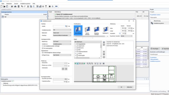 Geberit ProPlanner для монтажних систем Geberit ProPlanner для монтажних систем
