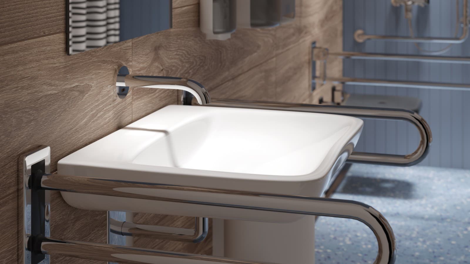 Інклюзивне місце для вмивання Geberit Інклюзивне місце для вмивання Geberit