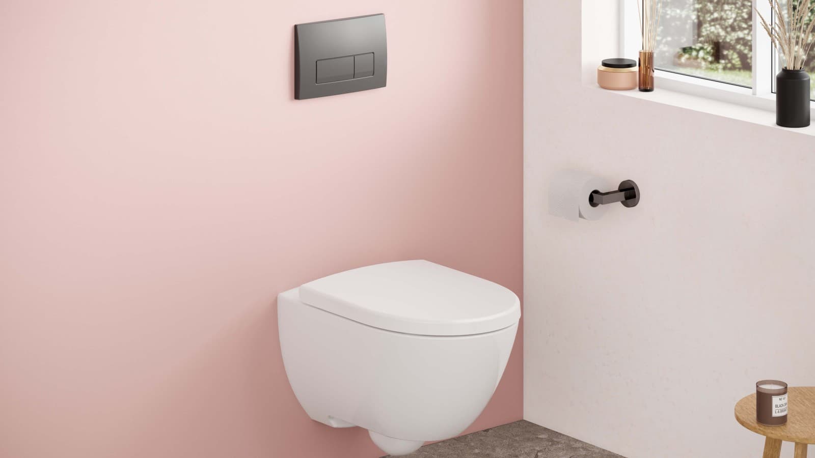 Ванна кімната з клавішею Delta Ванна кімната з клавішею Delta