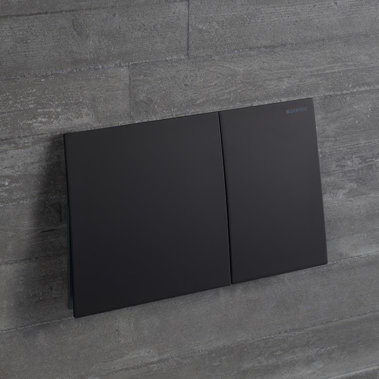 Sigma70 клавіша змиву у чорному матовому кольорі Sigma70 клавіша змиву у чорному матовому кольорі