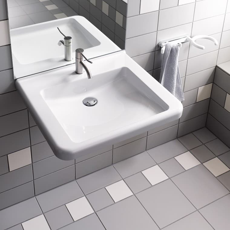 Geberit Selnova Comfort безбар'єрний умивальник Geberit Selnova Comfort безбар'єрний умивальник