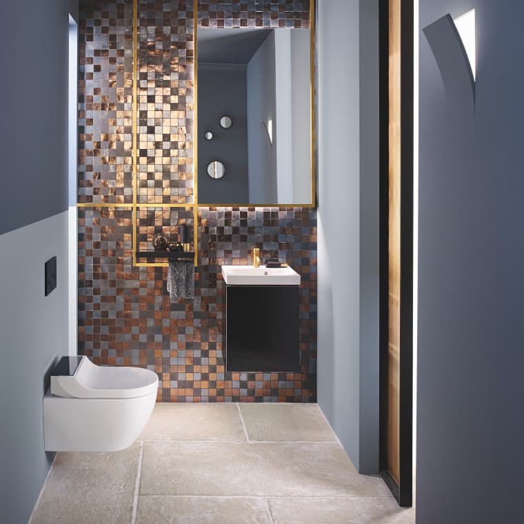 Унітаз-біде Geberit AquaClean Tuma Comfort у Geberit Acanto Унітаз-біде Geberit AquaClean Tuma Comfort у Geberit Acanto