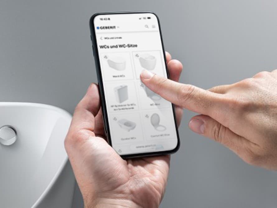 Онлайн-каталог виробів Geberit Онлайн-каталог виробів Geberit