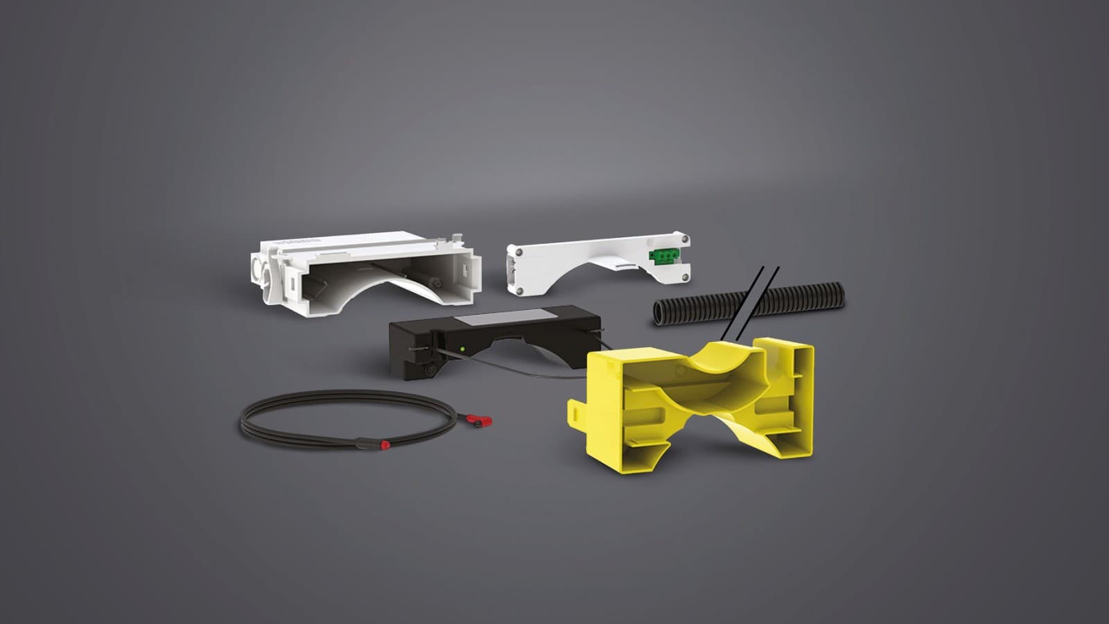 Комплект Geberit Power & Connect Box і мережевого блока живлення для монтажного елемента для підвісного унітаза Комплект Geberit Power & Connect Box і мережевого блока живлення для монтажного елемента для підвісного унітаза